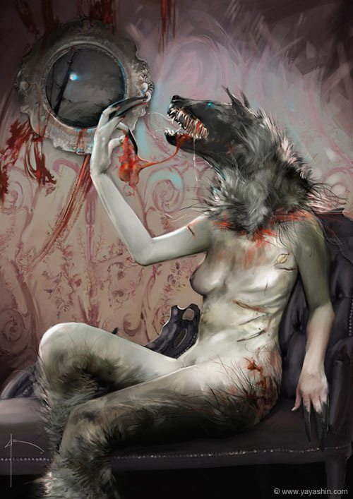 J'me présente, Yayashin illustrateur... Lycanthrope
