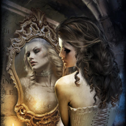 Illustration Dark Fantasy "Andhema" par le Directeur Créatif Yayashin - Peinture digitale de Bruno Wagner.