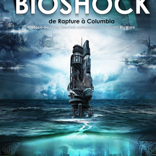 Illustration de couverture du livre Bioshock pour third Edition par l'illustrateur senior Yayashin (Bruno Wagner).
