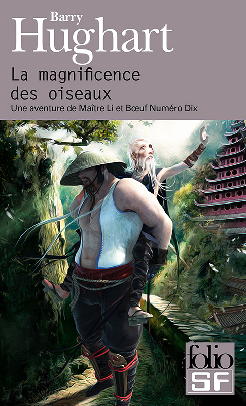 Folio SF 10, Illustration de couverture de roman pour Folio SF (Gallimard) par le Directeur Créatif et illudtrateur Bruno Wagner - Peinture digitale de Yayashin