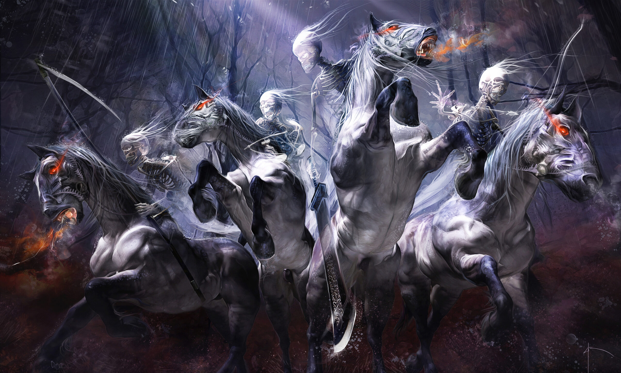 four-horsemen-art-dark-fantasy-character-design-yayashin-bruno-wagner-chateau-saint-chamarand