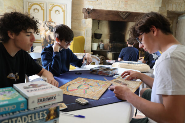 jeux au Château ludique de saint Chamarand, Ludothèque, séjours à thème, murder party, animations immersives, soirées jeux, etc...